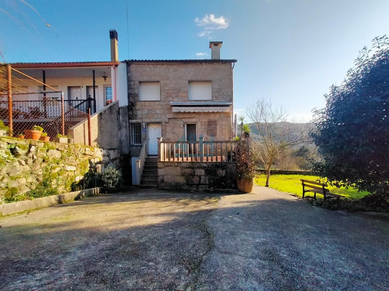 Exterior view of House or chalet to rent in Ourense Capital   with Heating, Private garden and Terrace
