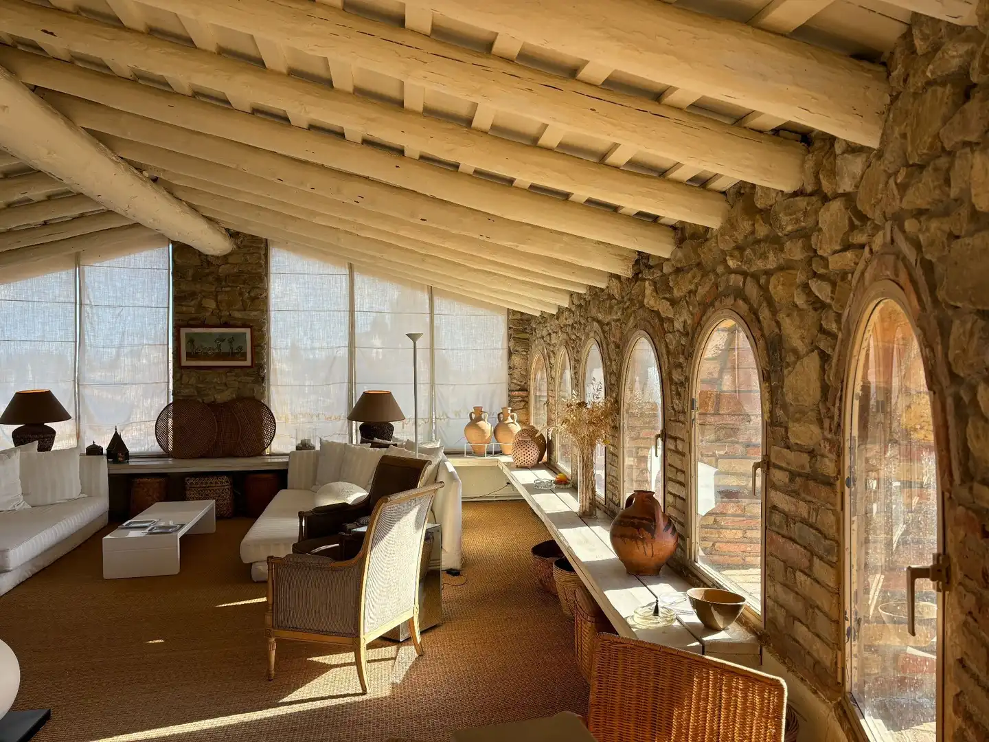 Sala de estar de Finca rústica en venta en Madremanya con Calefacción, Terraza y Trastero