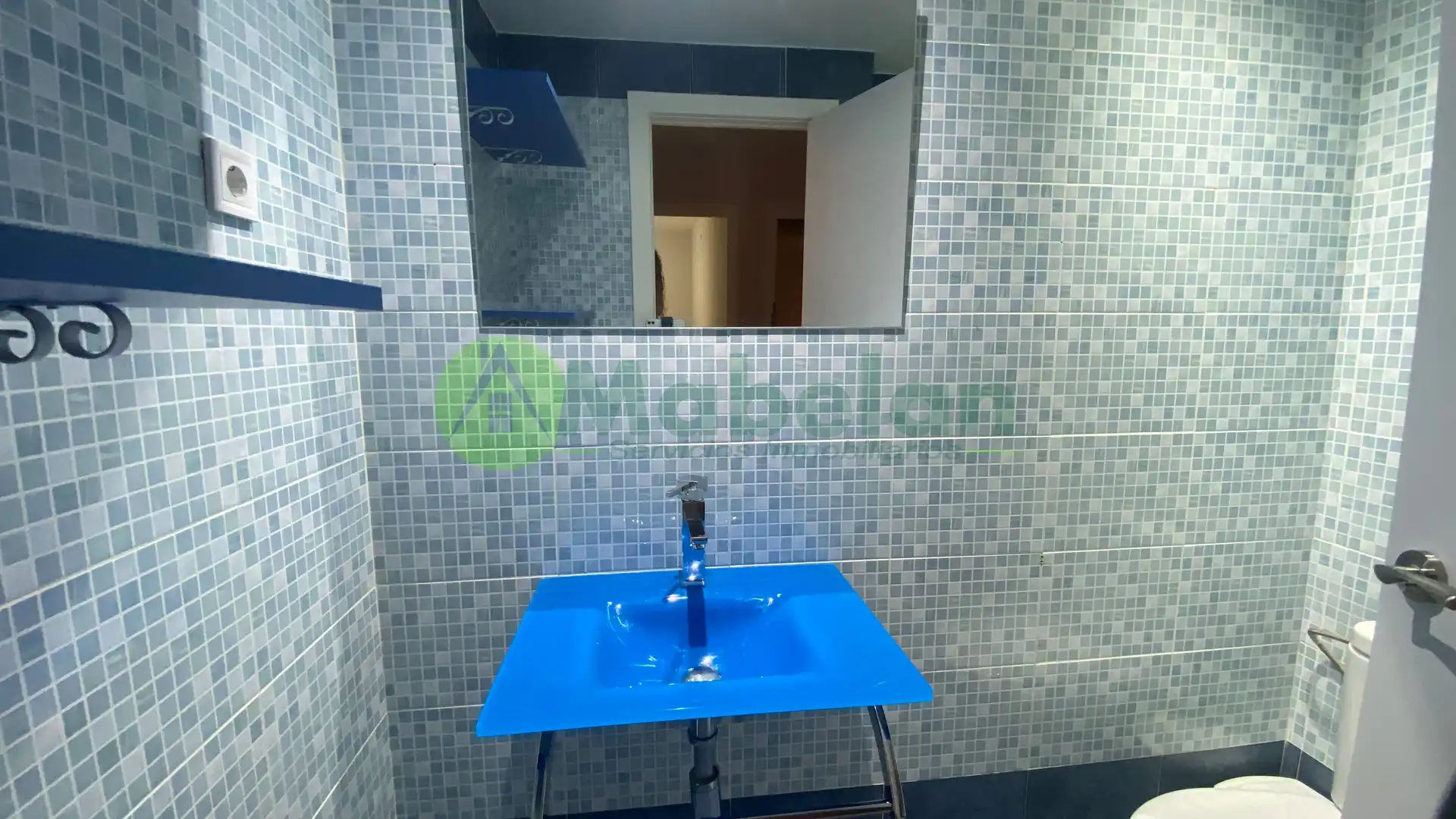 Baño de Piso de alquiler en Madrid con Calefacción y Piscina comunitaria