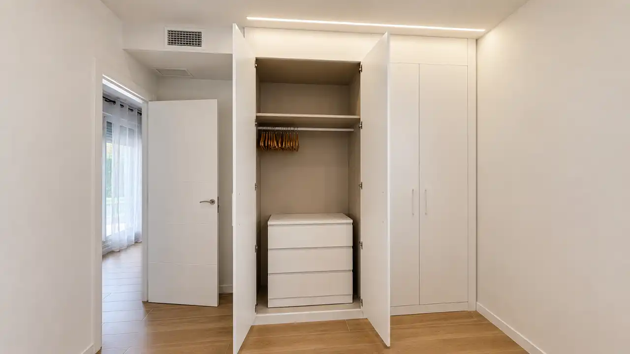 Habitación de Apartamento de alquiler en Marbella con Aire acondicionado, Calefacción y Terraza