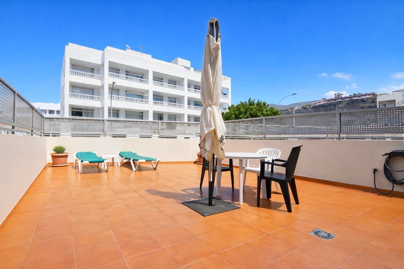 Terrace of Flat for sale in Santiago del Teide  with Terrace and Community pool