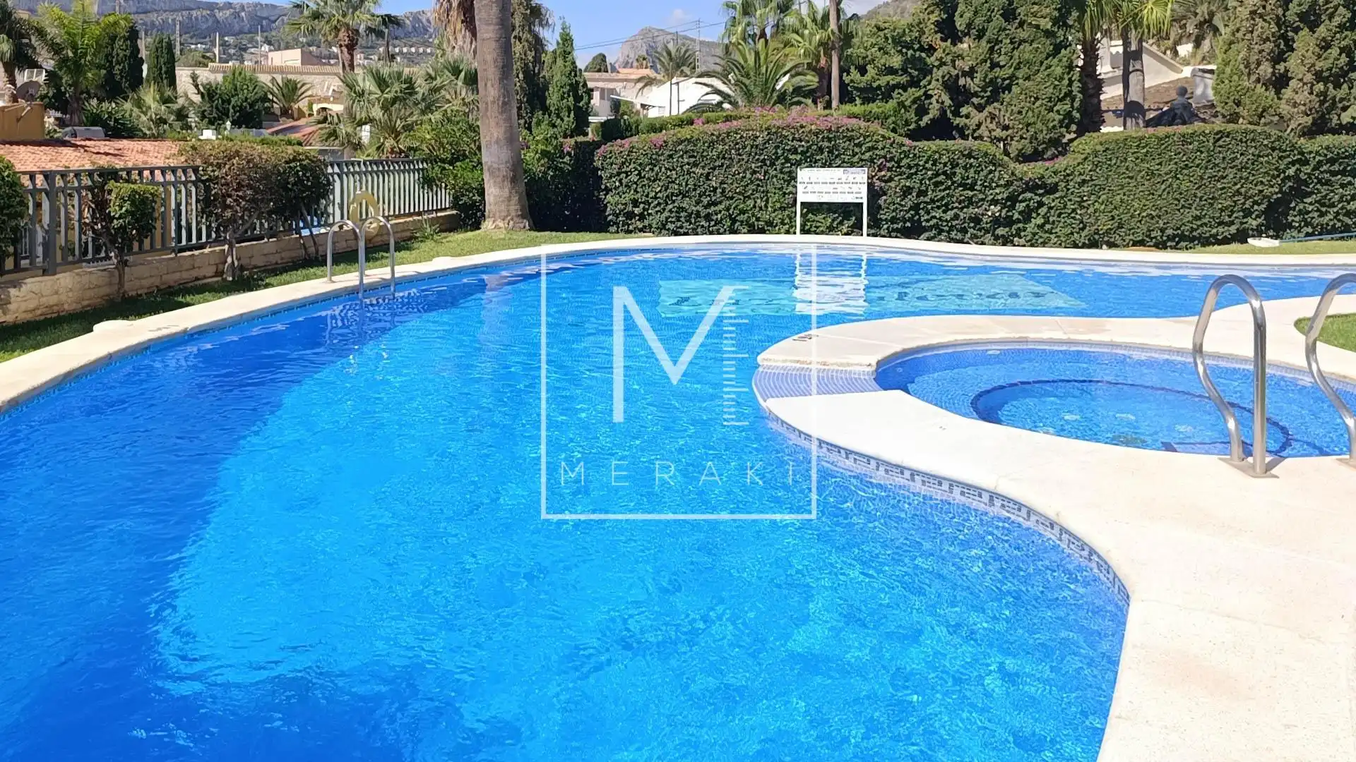 Exterior view of Flat for sale in Calpe / Calp  with Air Conditioner, Heating and Private garden