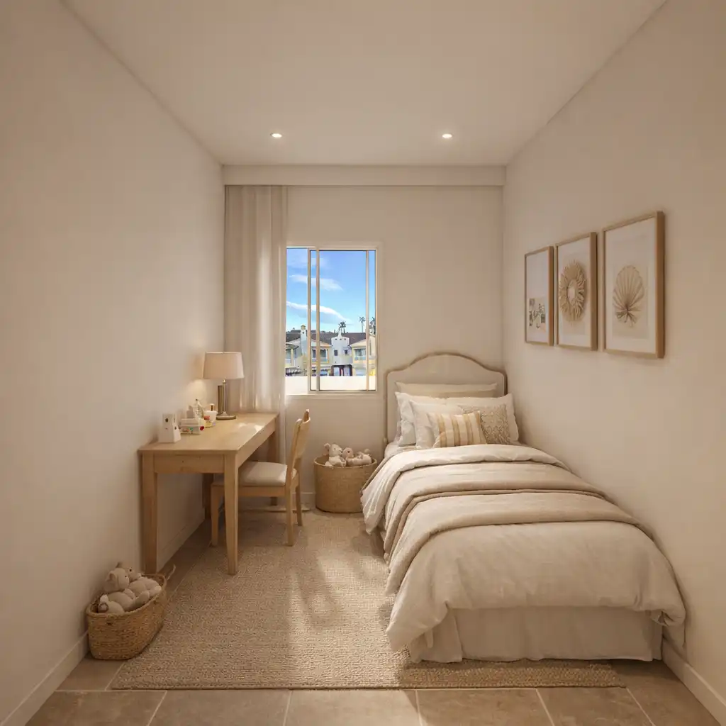 Dormitori de Apartament en venda en Rincón de la Victoria amb Aire condicionat, Piscina i Balcó