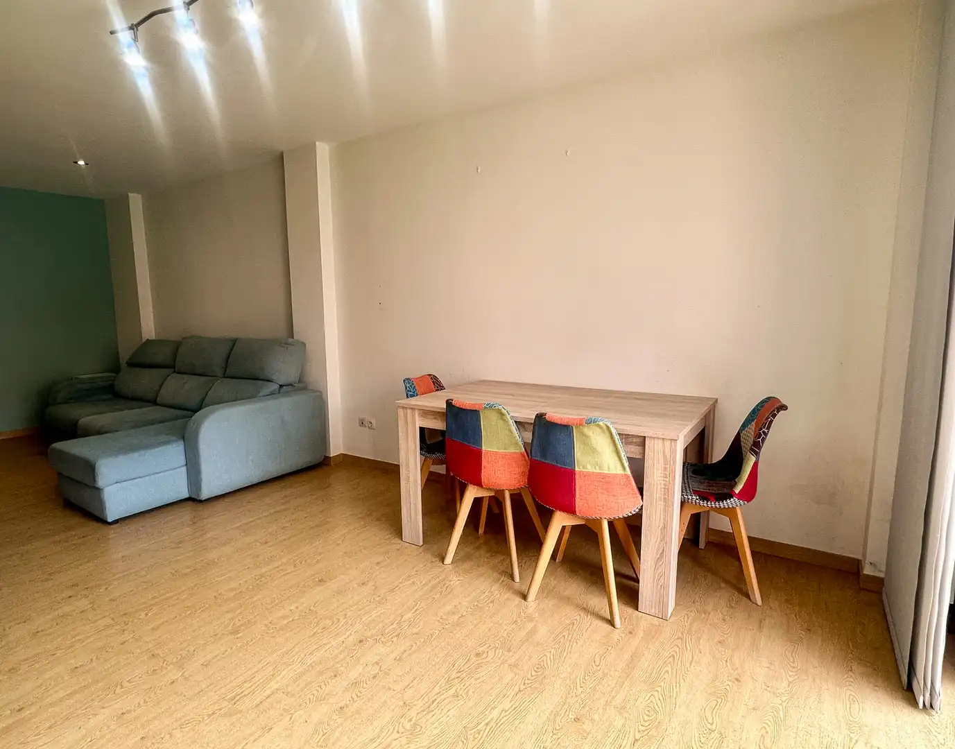 Esszimmer von Wohnung zum Verkauf in Castellón de la Plana / Castelló de la Plana mit Klimaanlage, Abstellraum und Balkon