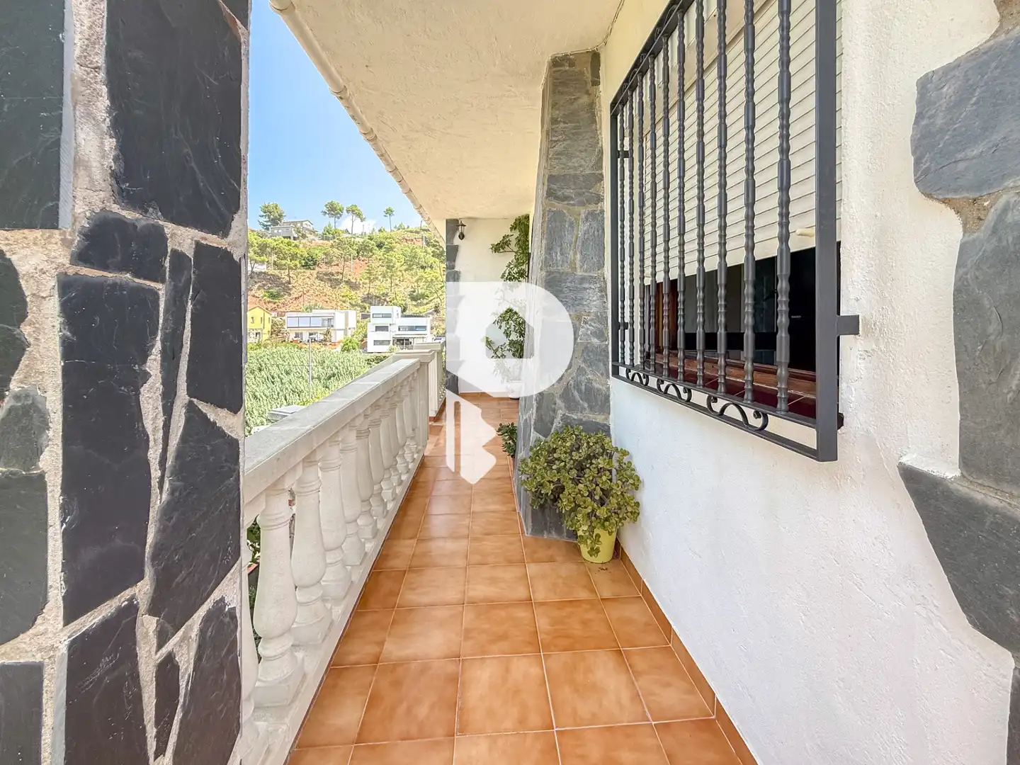 Terraza de Casa o chalet en venta en Vallirana con Calefacción, Jardín privado y Terraza
