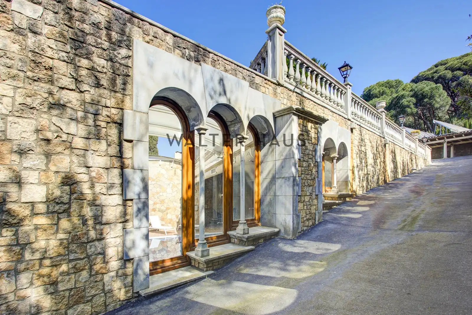 Vista exterior de Finca rústica en venta en Sant Feliu de Guíxols con Aire acondicionado, Jardín privado y Terraza