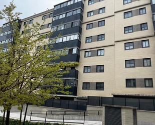 Exterior view of Flat for sale in  Zaragoza Capital  with Air Conditioner, Heating and Parquet flooring