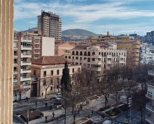 Exterior view of Flat to rent in  Granada Capital  with Heating, Terrace and Oven