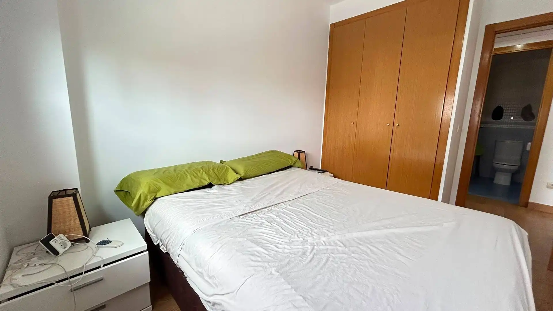 Schlafzimmer von Wohnungen zur Miete in La Pobla de Farnals mit Klimaanlage, Heizung und Terrasse