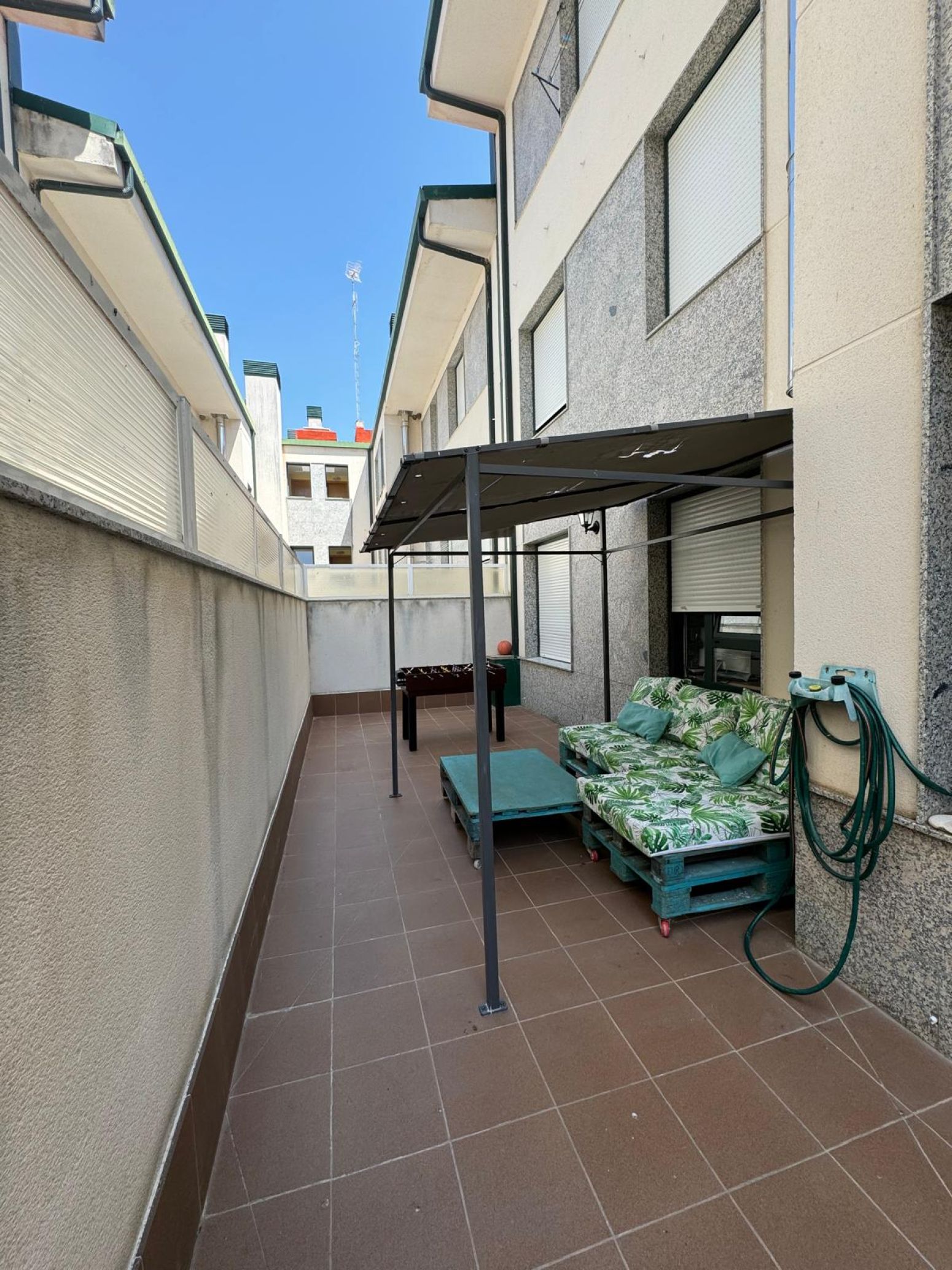 Terrace of Flat for sale in Villalobón  with Heating, Private garden and Parquet flooring