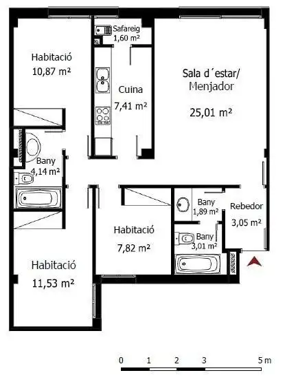 Flat with lift for sale in Sant Julià, imagen 11