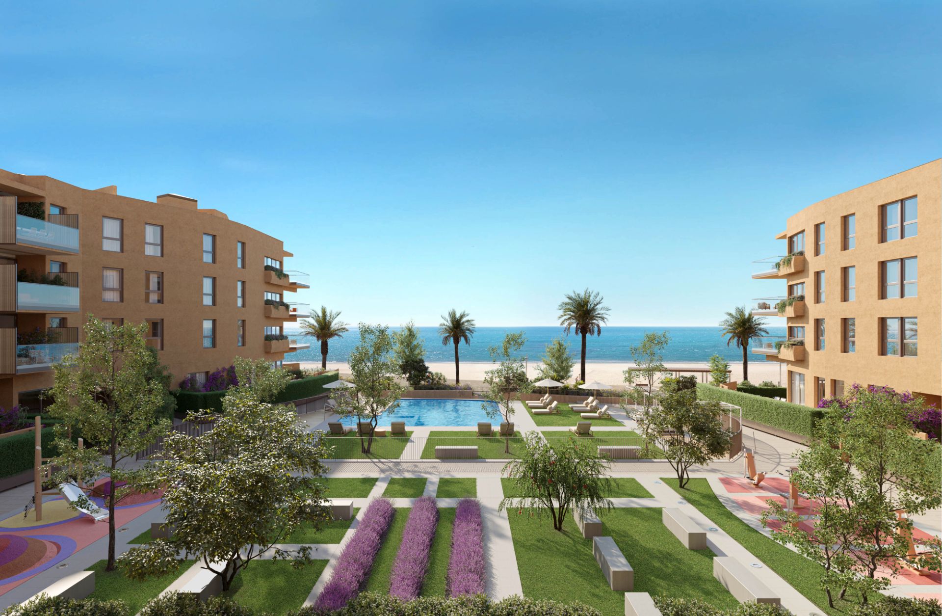 Bedroom of Flat for sale in Cubelles  with Air Conditioner, Heating and Private garden