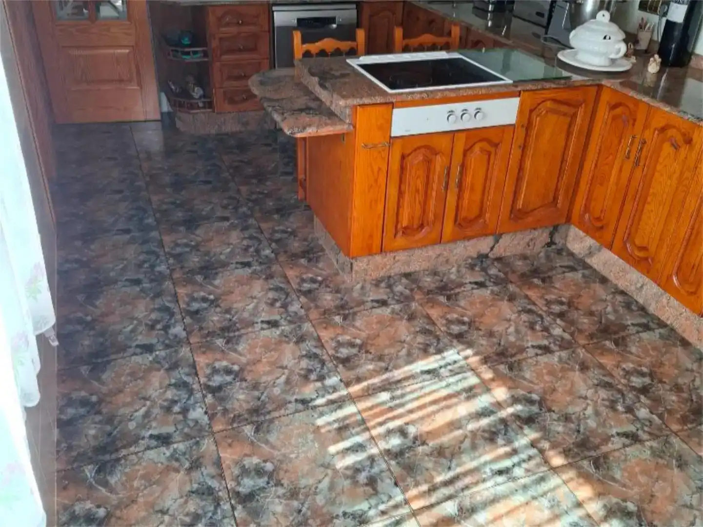 Cuina de Dúplex en venda en Mazarrón amb Aire condicionat i Balcó