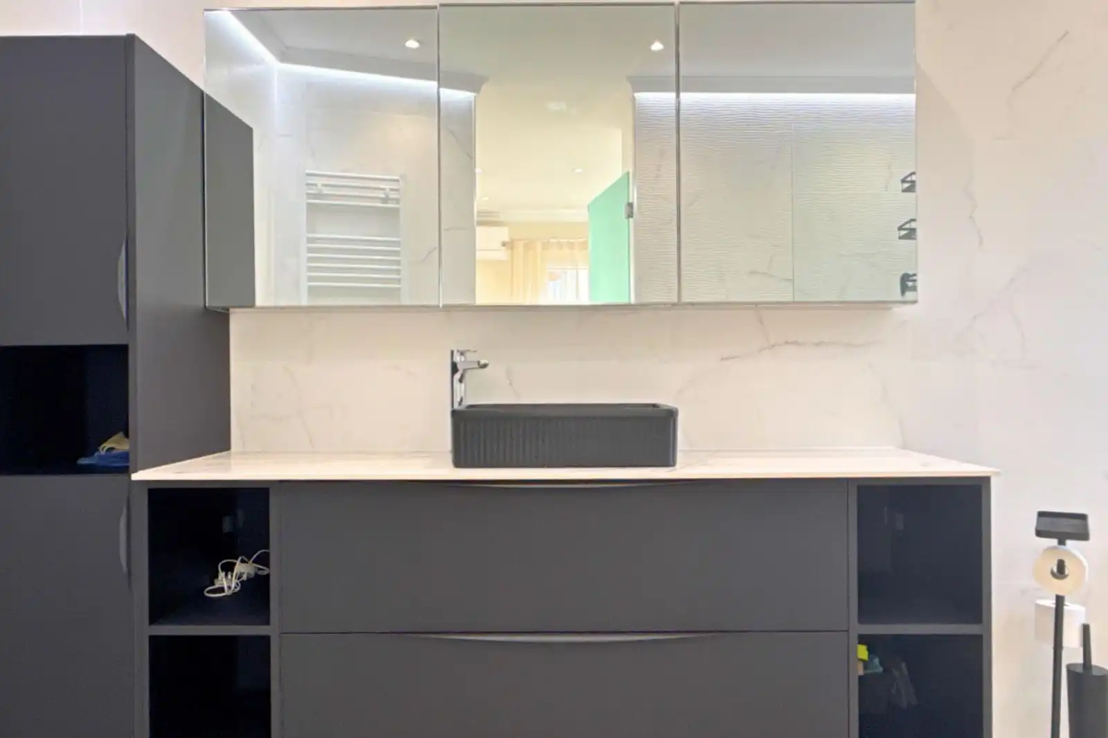Baño de Casa o chalet de alquiler en Calpe / Calp con Aire acondicionado, Calefacción y Terraza