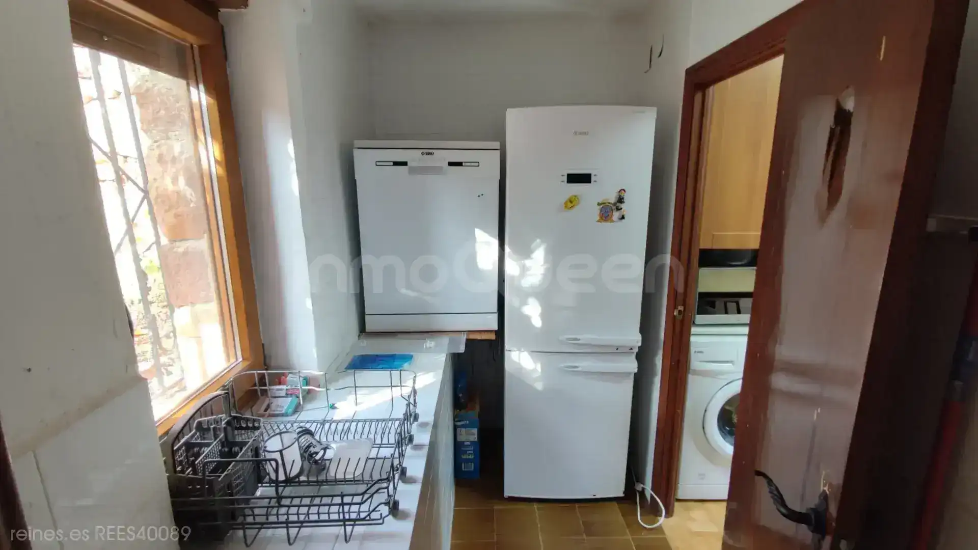 Kitchen of Houses for sale in Peñarrubia  with Heating, Private garden and Furnished