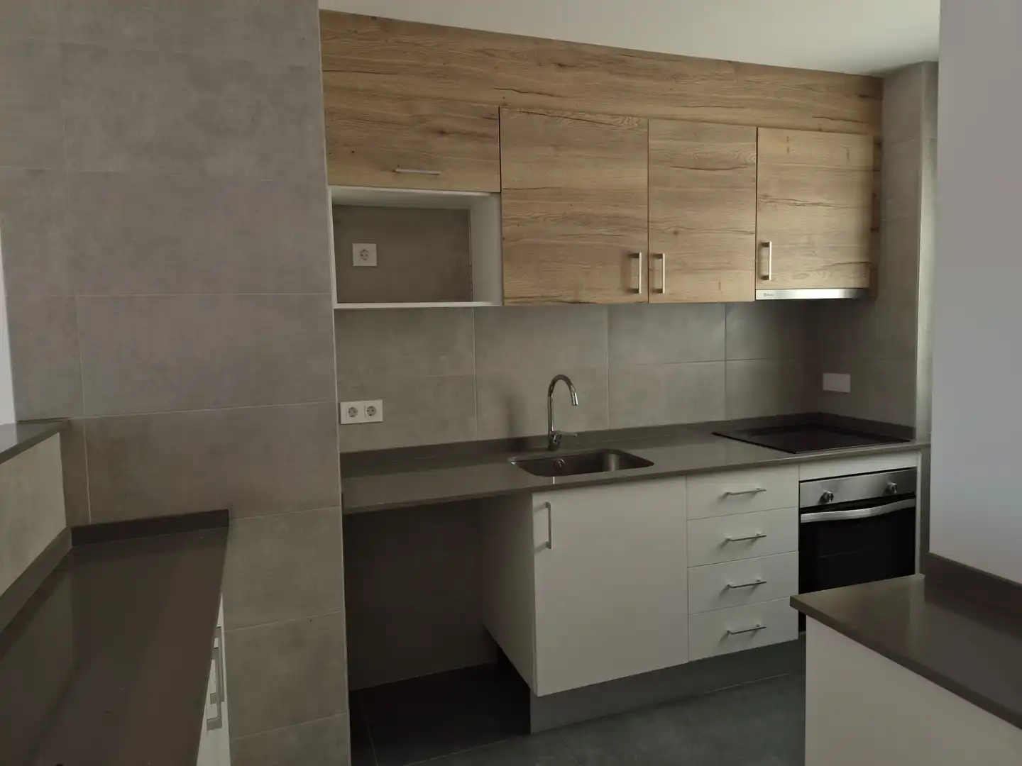 Cocina de Piso de alquiler en Parets del Vallès con Aire acondicionado, Calefacción y Parquet