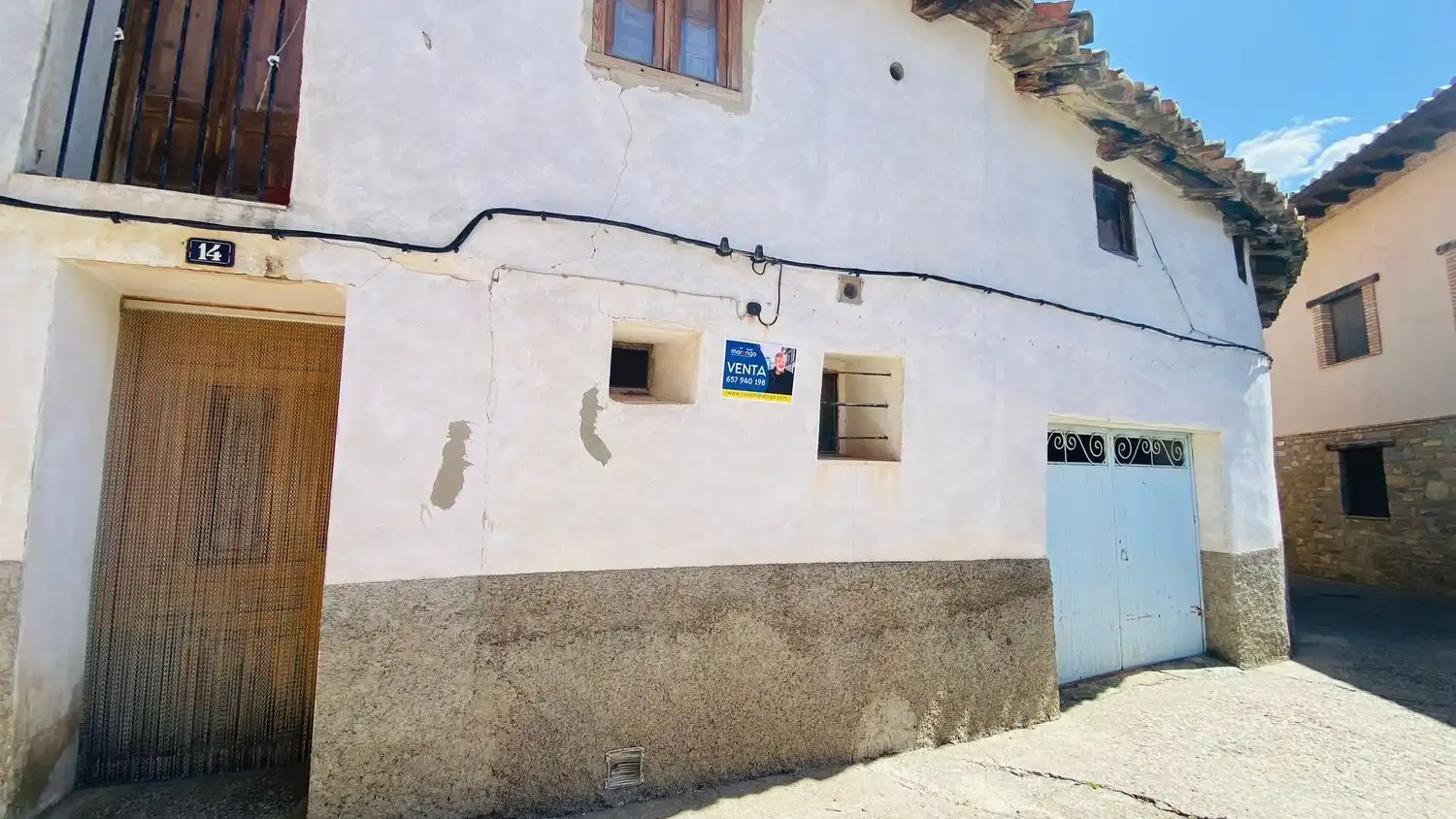 Vista exterior de Casa o chalet en venta en Nogueruelas con Trastero