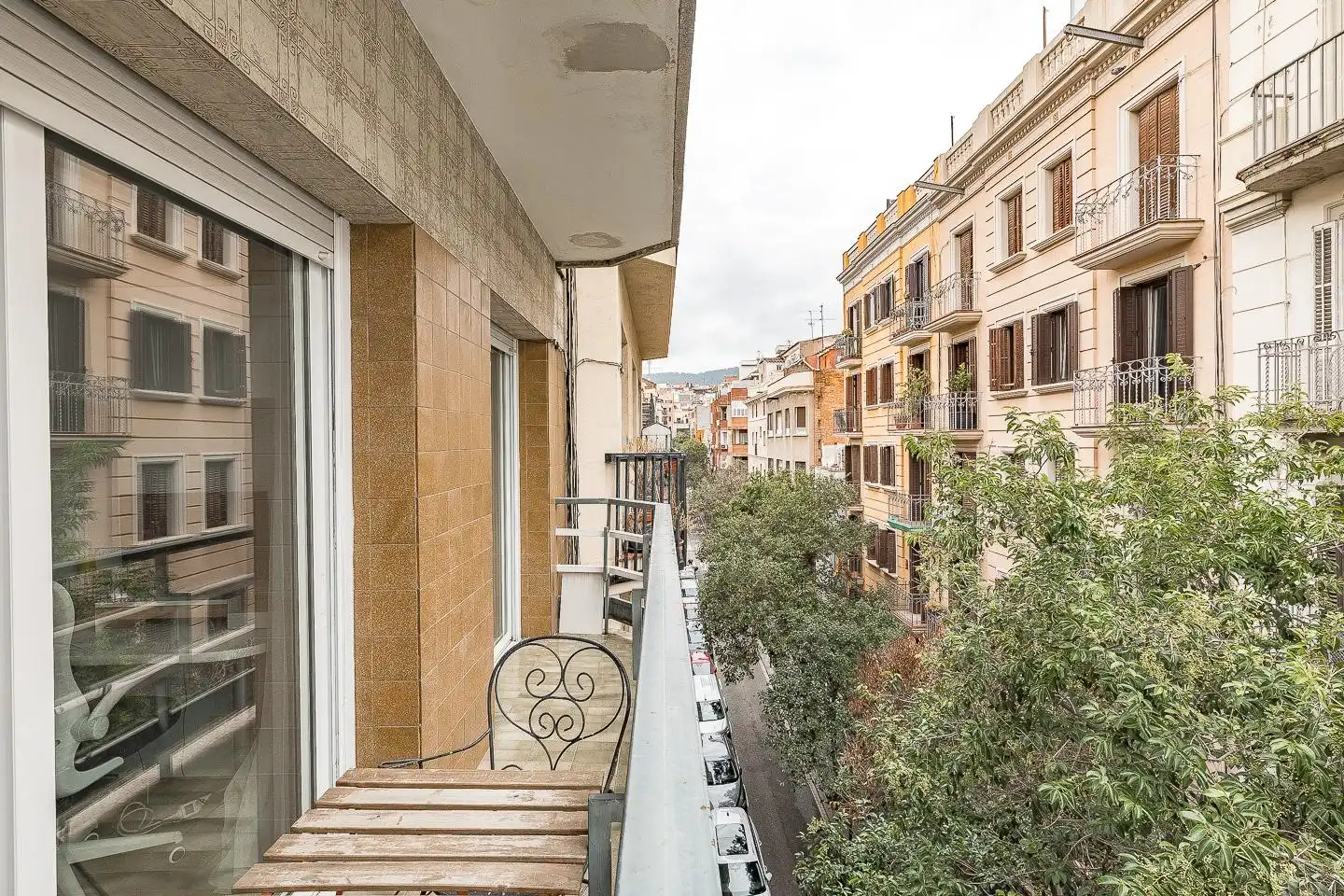 Terraza de Apartamento en venta en Sarrià - Sant Gervasi