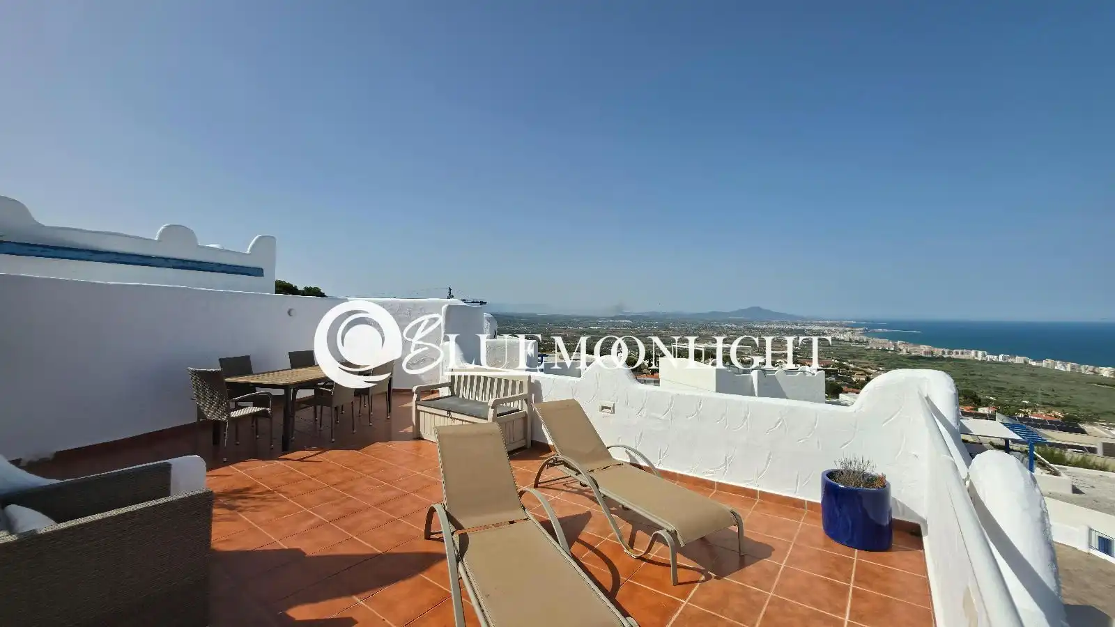 Terraza de Ático en venta en Peñíscola / Peníscola con Aire acondicionado, Calefacción y Terraza