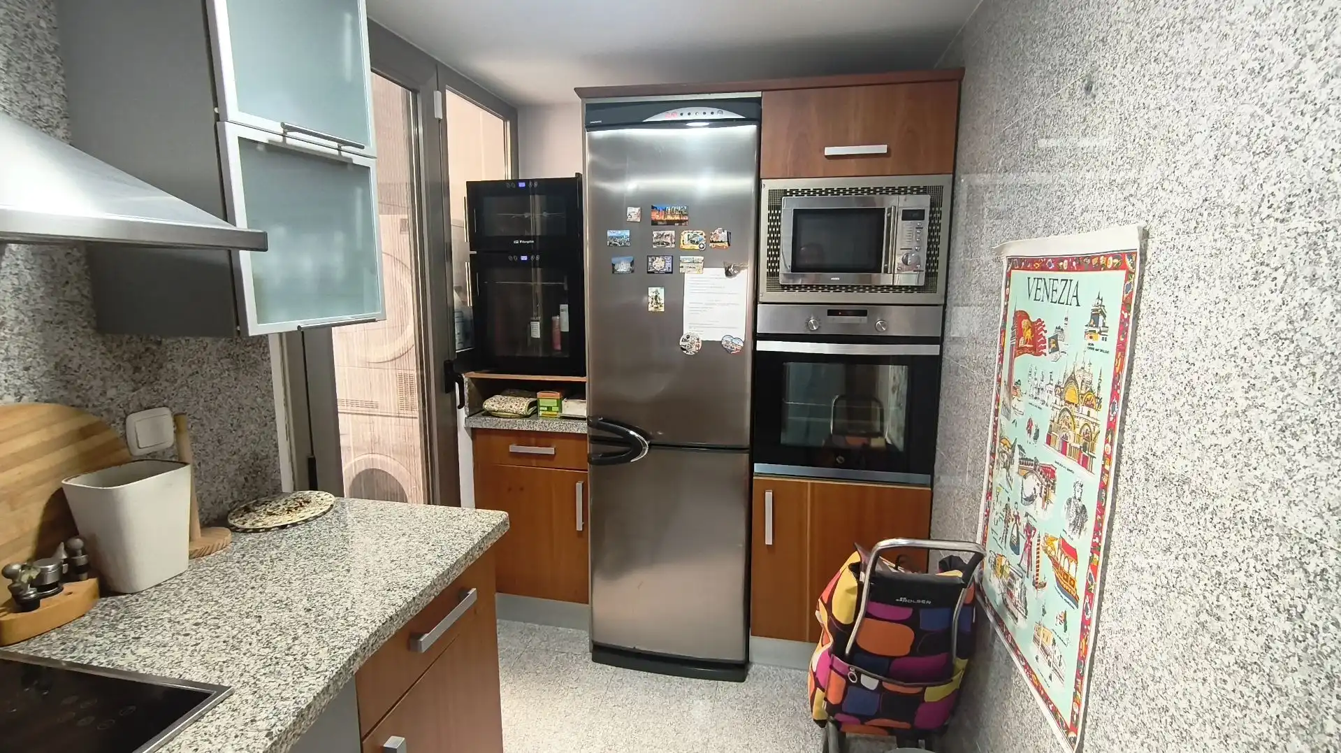 Cocina de Apartamento en venta en Garrucha con Aire acondicionado, Calefacción y Terraza