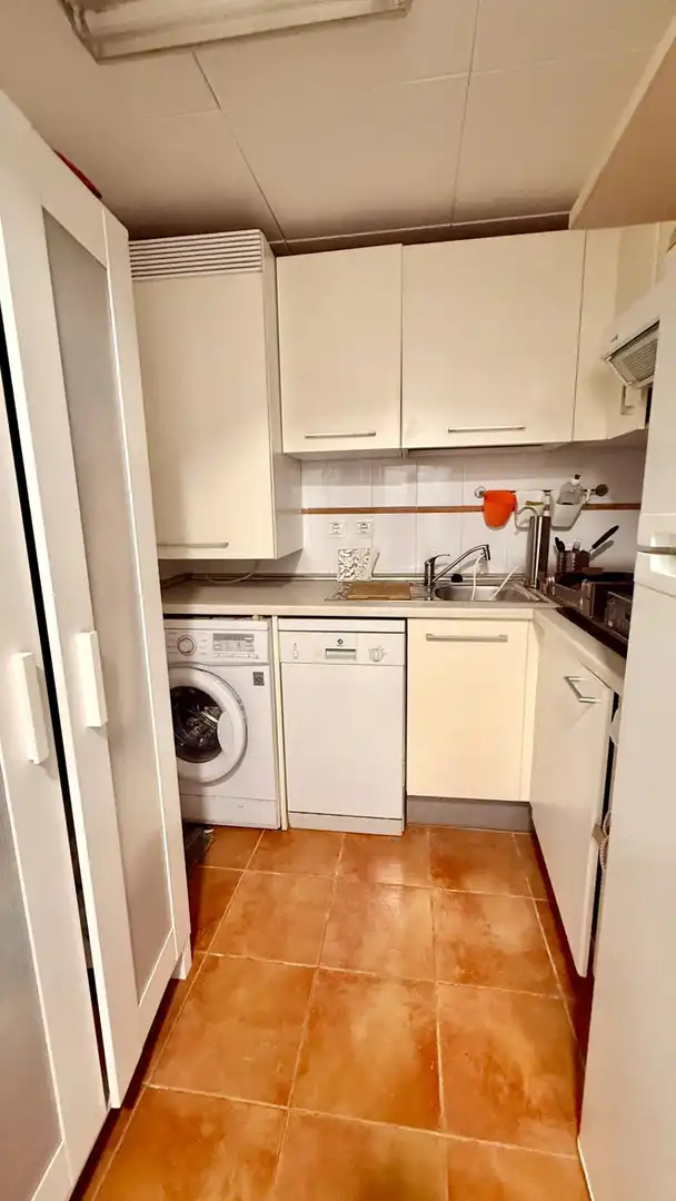 Kitchen of Flat for sale in Benalmádena  with Private garden, Terrace and Community pool
