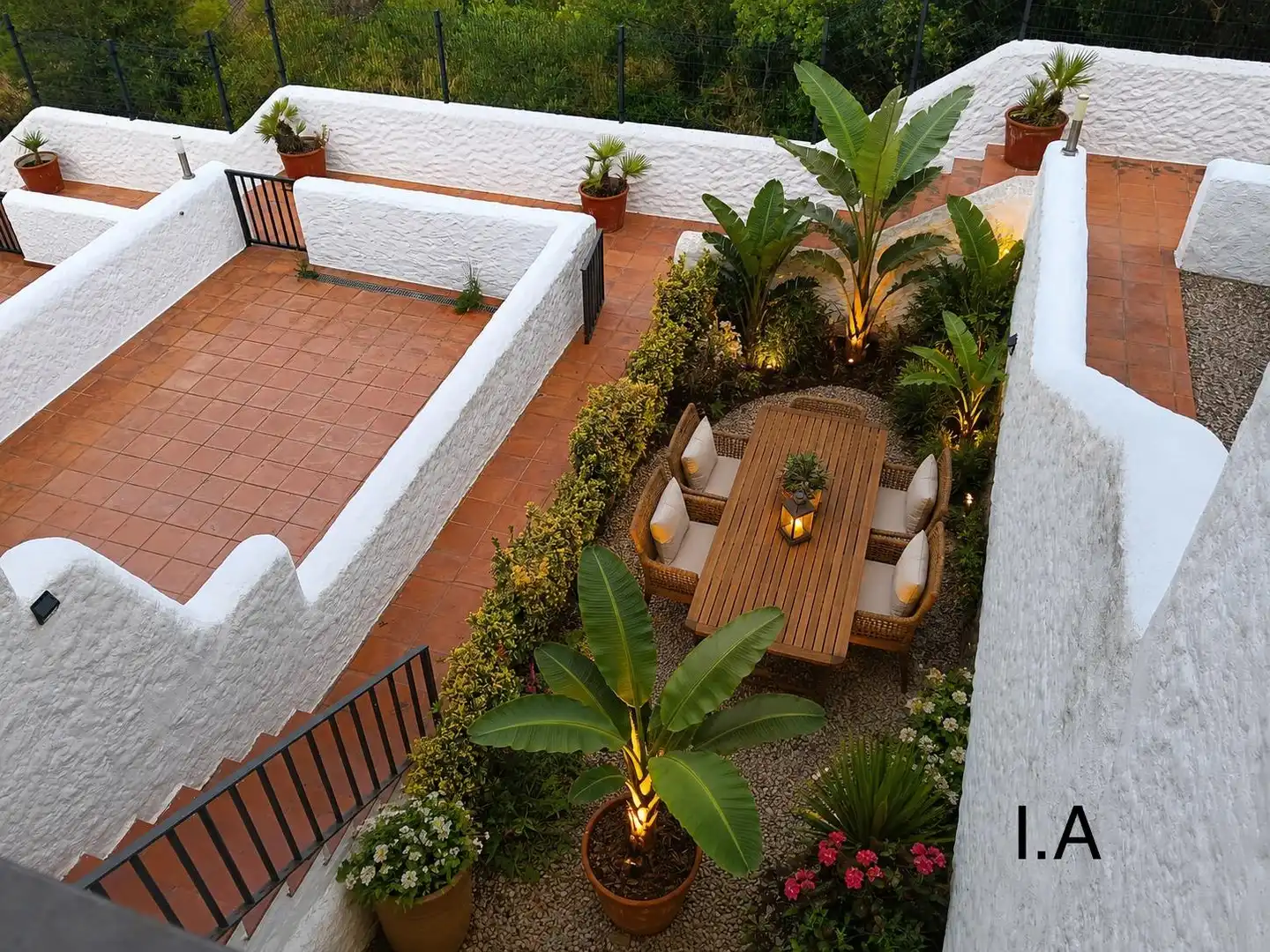 Terrassa de Casa o xalet en venda en Roses amb Aire condicionat, Calefacció i Jardí privat