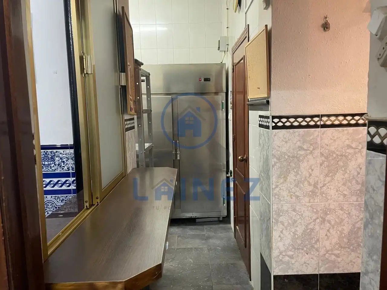 Cocina de Local en venta en Peñarroya-Pueblonuevo con Aire acondicionado y Amueblado