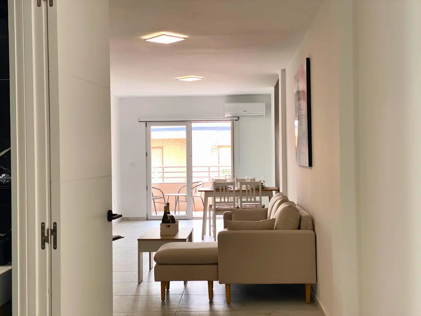 Living room of Flat for sale in Playa del Acequión, Náufragos y Rocío del Mar