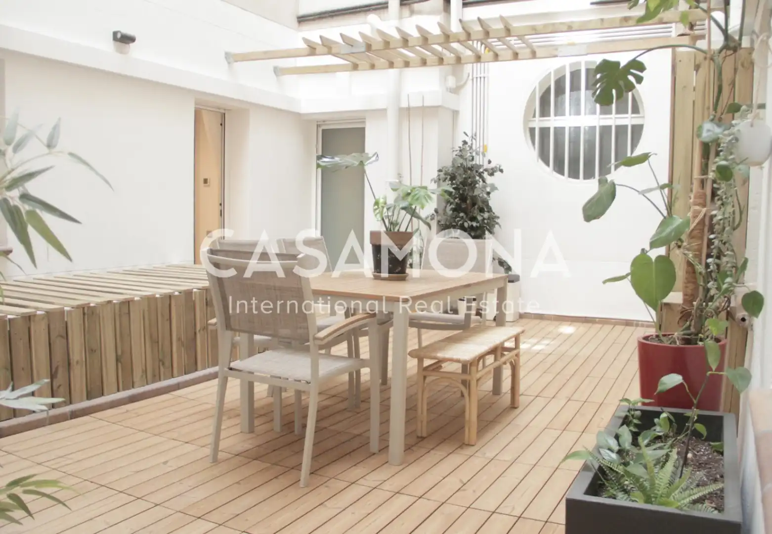 Terrasse von Wohnungen zur Miete in Barcelona mit Klimaanlage, Heizung und Terrasse
