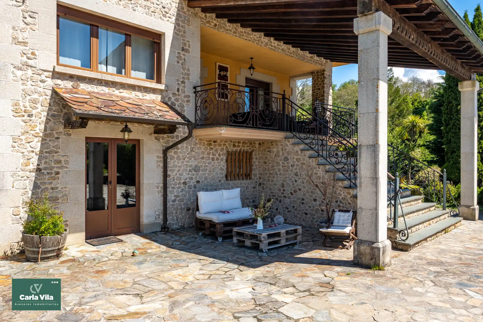 Terrace of Houses for sale in Lugo  with Heating, Private garden and Parquet flooring