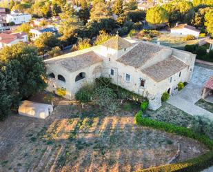 Exterior view of Country house for sale in Girona Capital  with Air Conditioner, Terrace and Swimming Pool