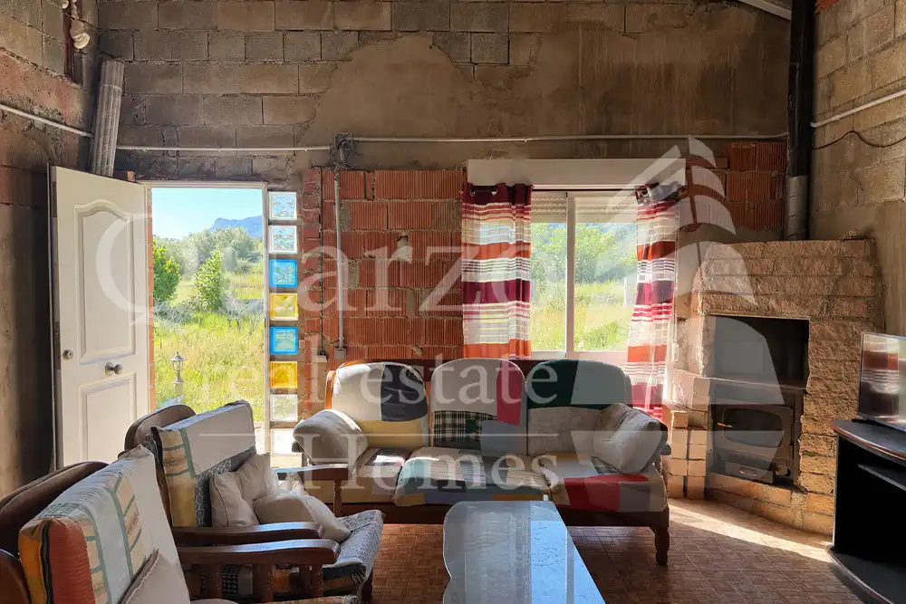 Sala d'estar de Casa o xalet en venda en Barx amb Terrassa i Traster