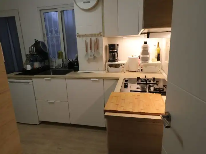 Küche von Wohnung zum Verkauf in Torrevieja mit Balkon