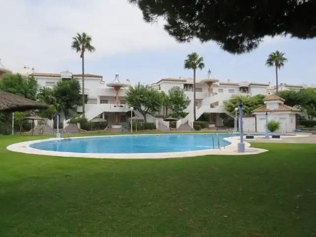 Jardín de Apartamento en venta en Chiclana de la Frontera con Jardín privado, Terraza y Amueblado