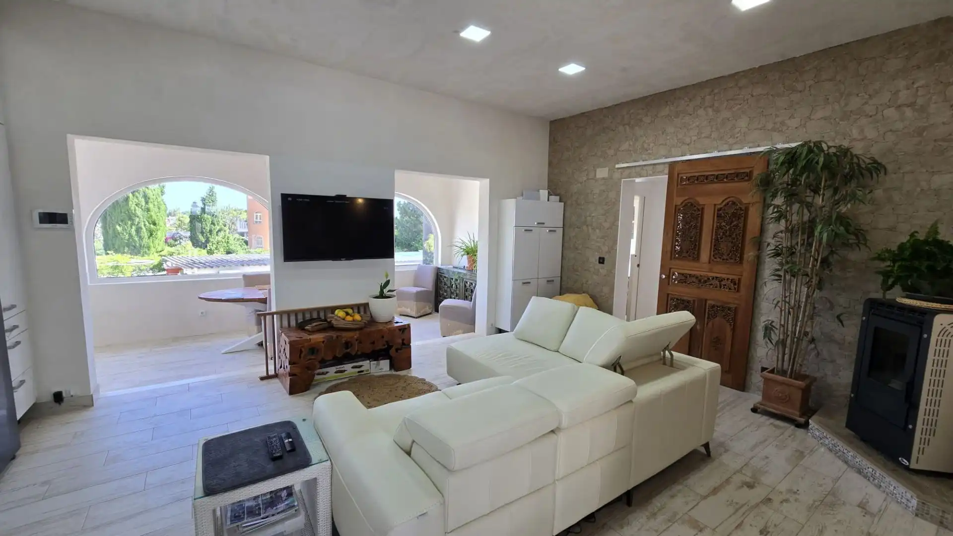 Living room of Houses for sale in Dénia  with Air Conditioner, Heating and Private garden