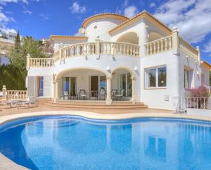 Vista exterior de Casa o xalet en venda en Moraira