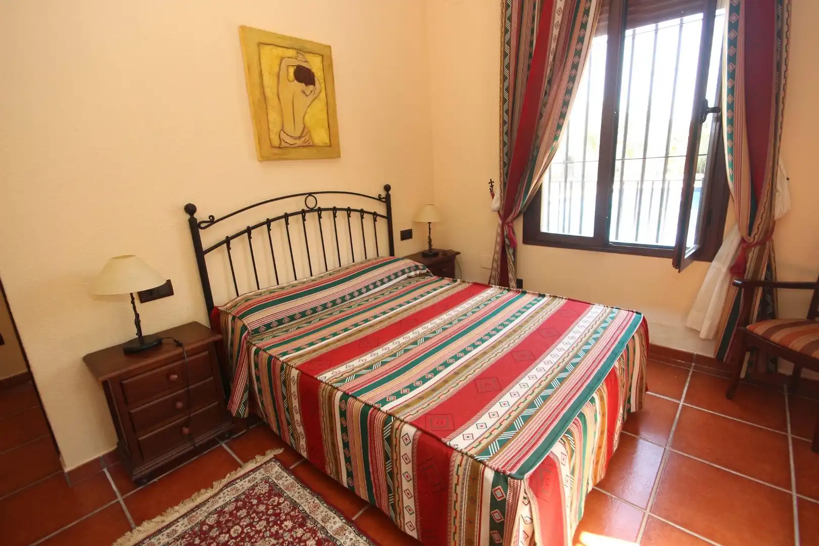 Habitación de Finca rústica en venta en Alcuéscar con Aire acondicionado