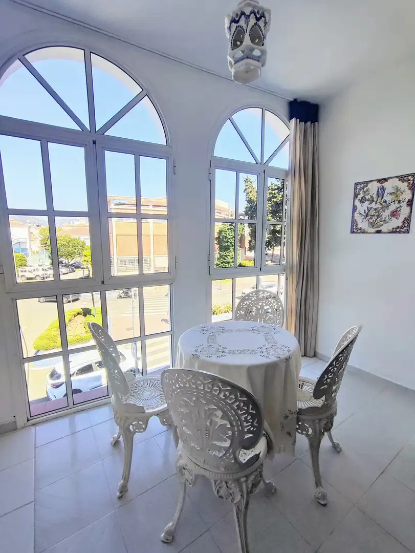 Dining room of Flat for sale in Nerja  with Air Conditioner, Furnished and Balcony