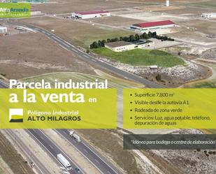 Exterior view of Industrial land for sale in Milagros