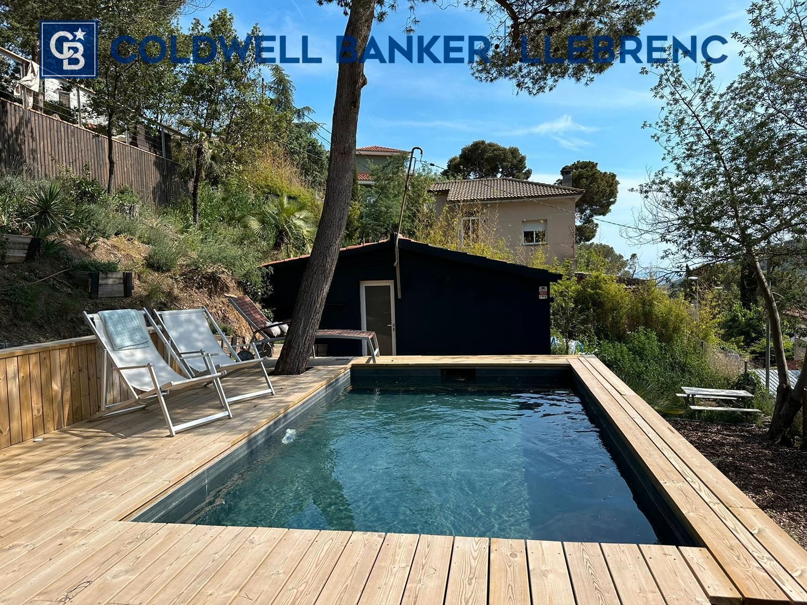 Piscina de Casa o xalet en venda en  Barcelona Capital amb Aire condicionat, Calefacció i Jardí privat