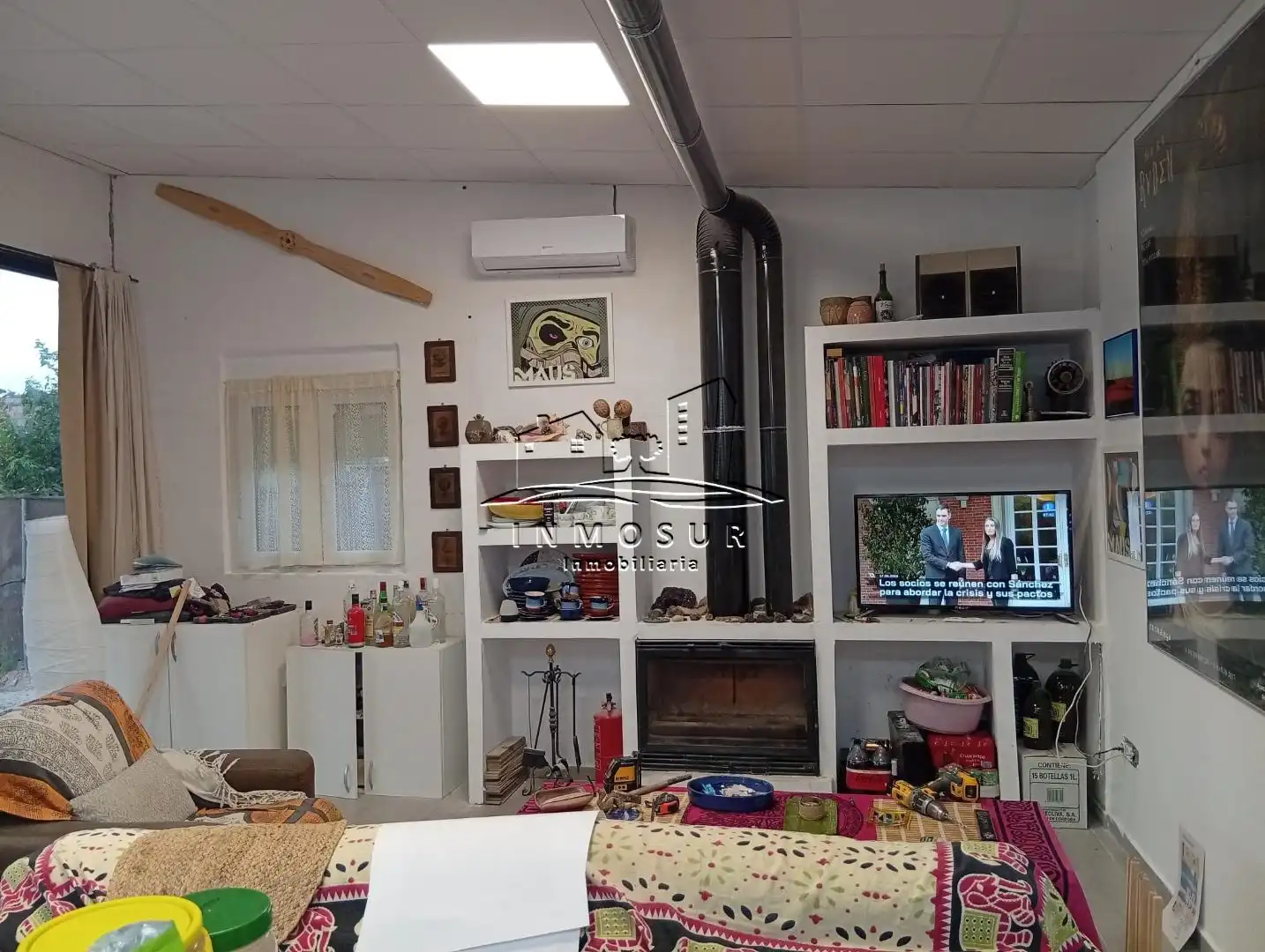 Sala de estar de Casa o chalet de alquiler en Lucena con Piscina y Amueblado