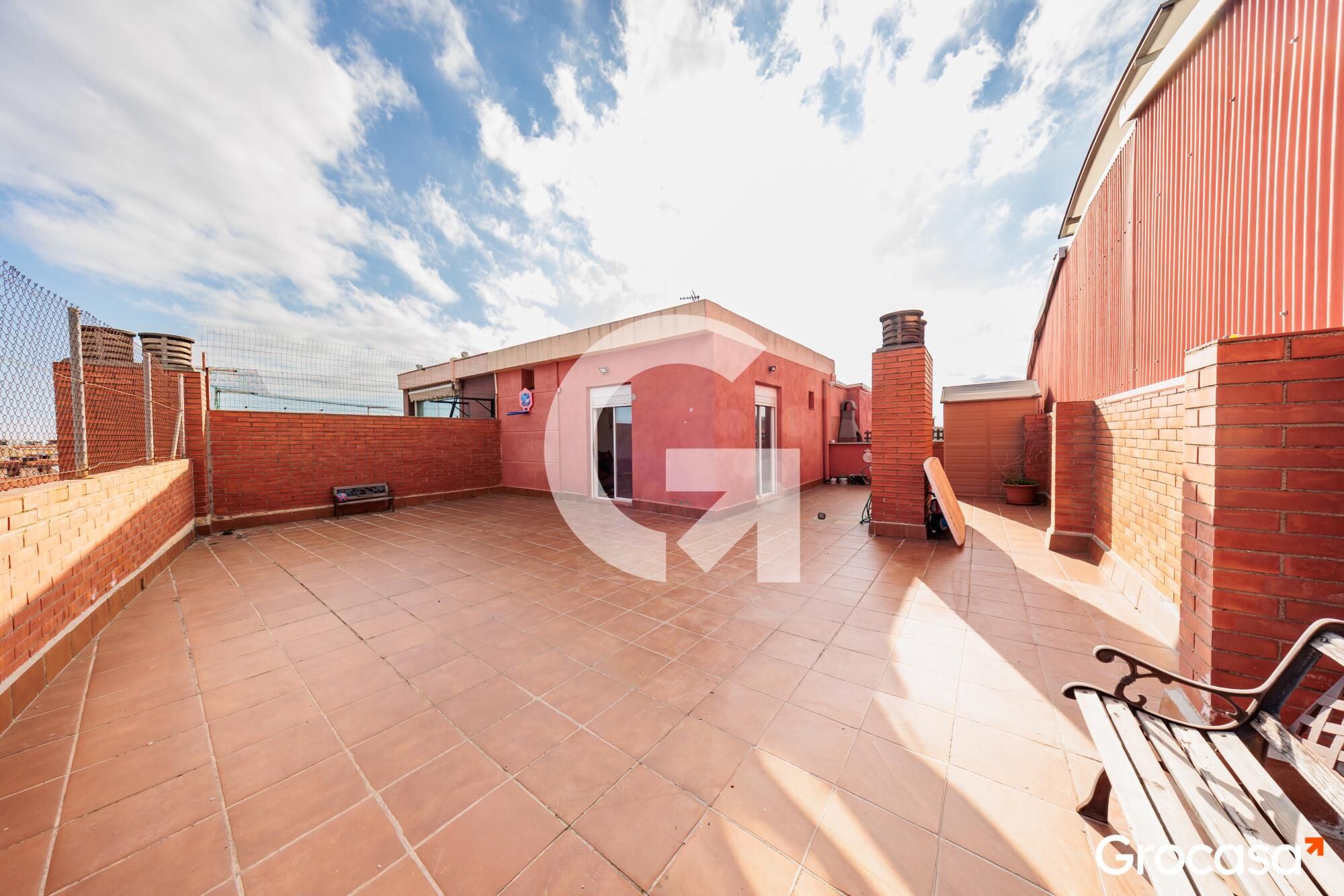 Terrace of Duplex for sale in Terrassa  with Air Conditioner, Heating and Terrace