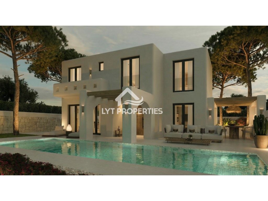 Vista exterior de Casa o xalet en venda en Pedreguer amb Jardí privat, Terrassa i Piscina