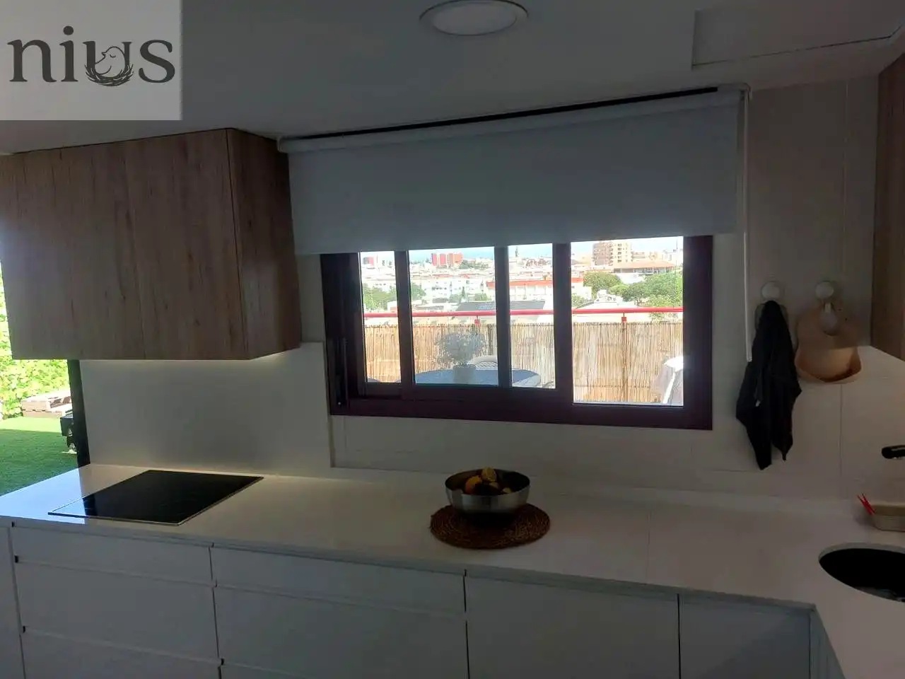 Cuina de Pis de lloguer en Silla amb Aire condicionat, Calefacció i Terrassa