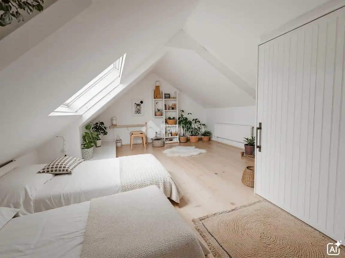 Habitación de Casa adosada en venta en Albarreal de Tajo con Aire acondicionado y Jardín privado