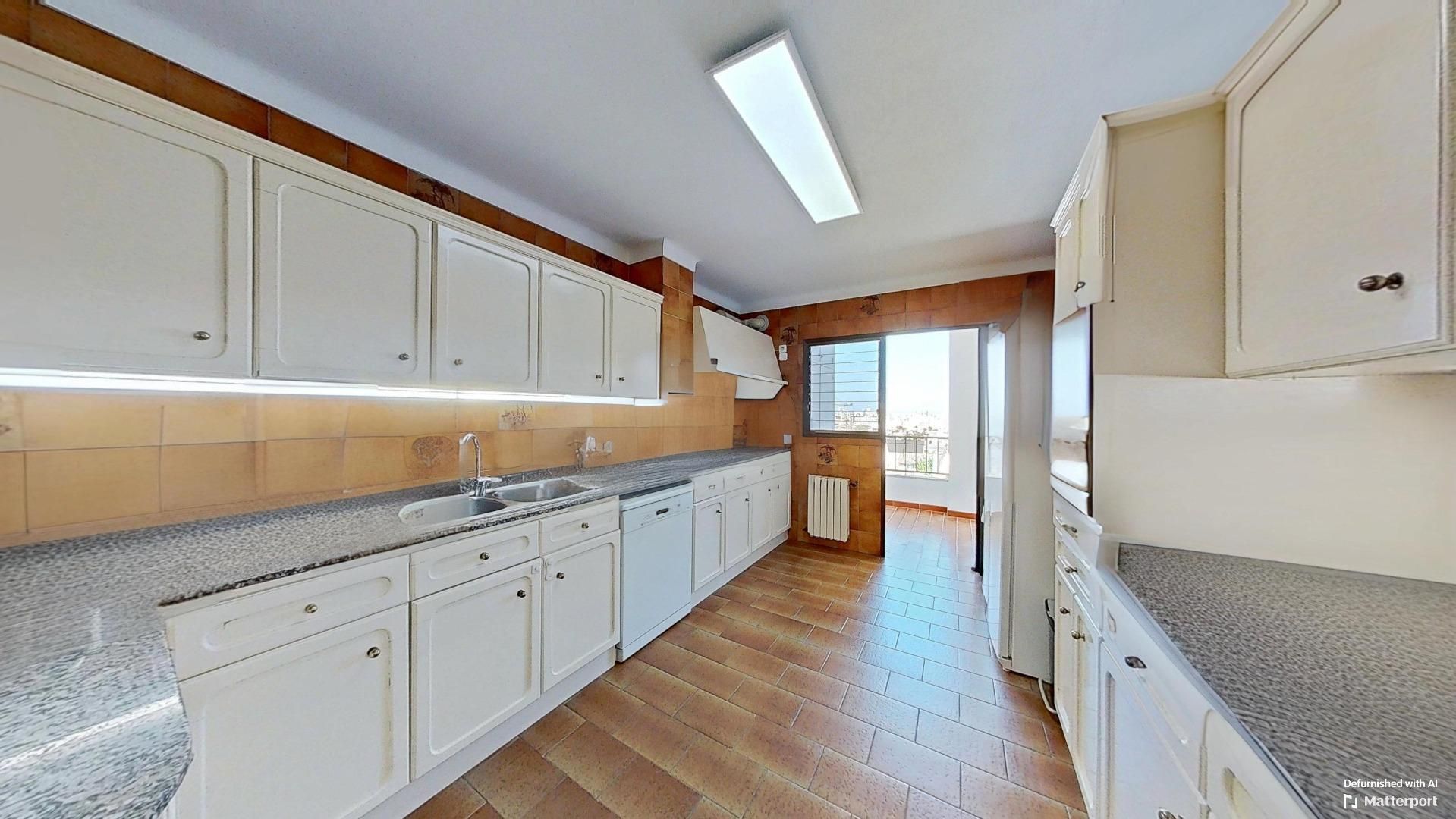 Cocina de Ático en venta en  Palma de Mallorca con Aire acondicionado, Calefacción y Terraza