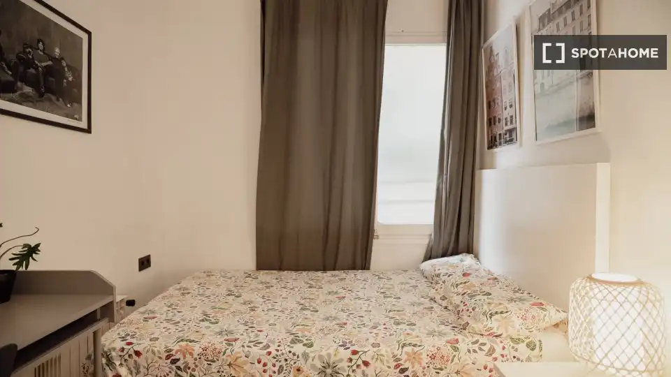 Habitación de Piso para compartir en Barcelona con Aire acondicionado, Calefacción y Amueblado