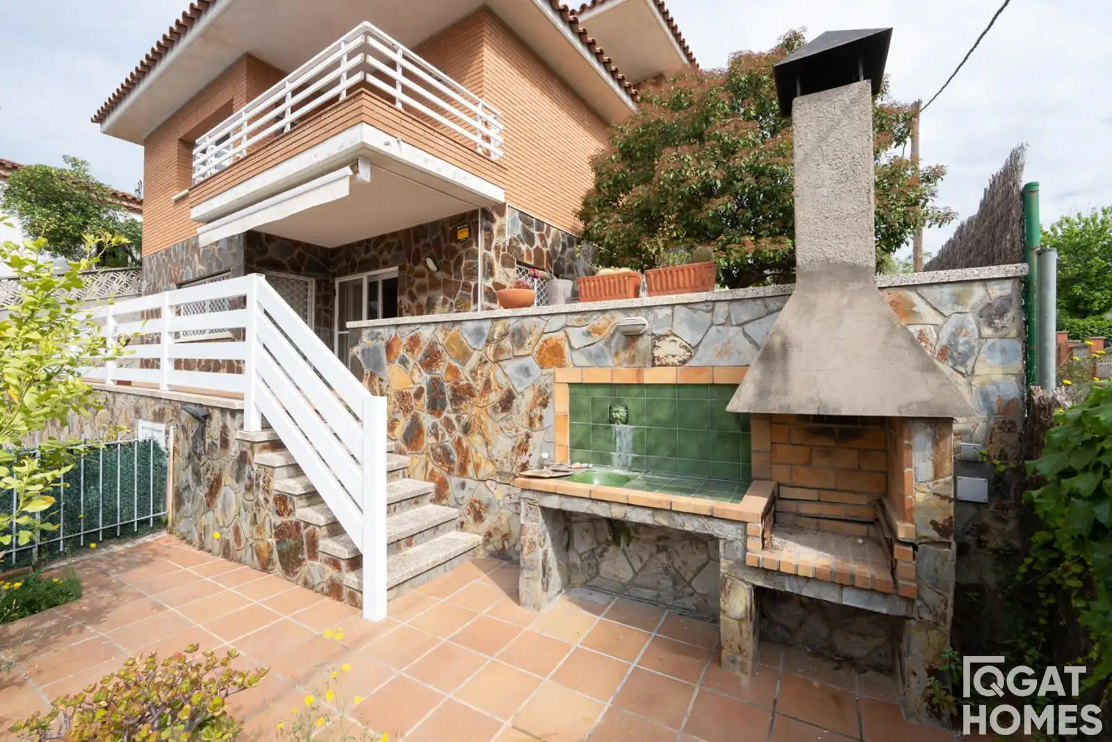 Terrassa de Casa o xalet en venda en Sant Cugat del Vallès amb Calefacció, Terrassa i Piscina