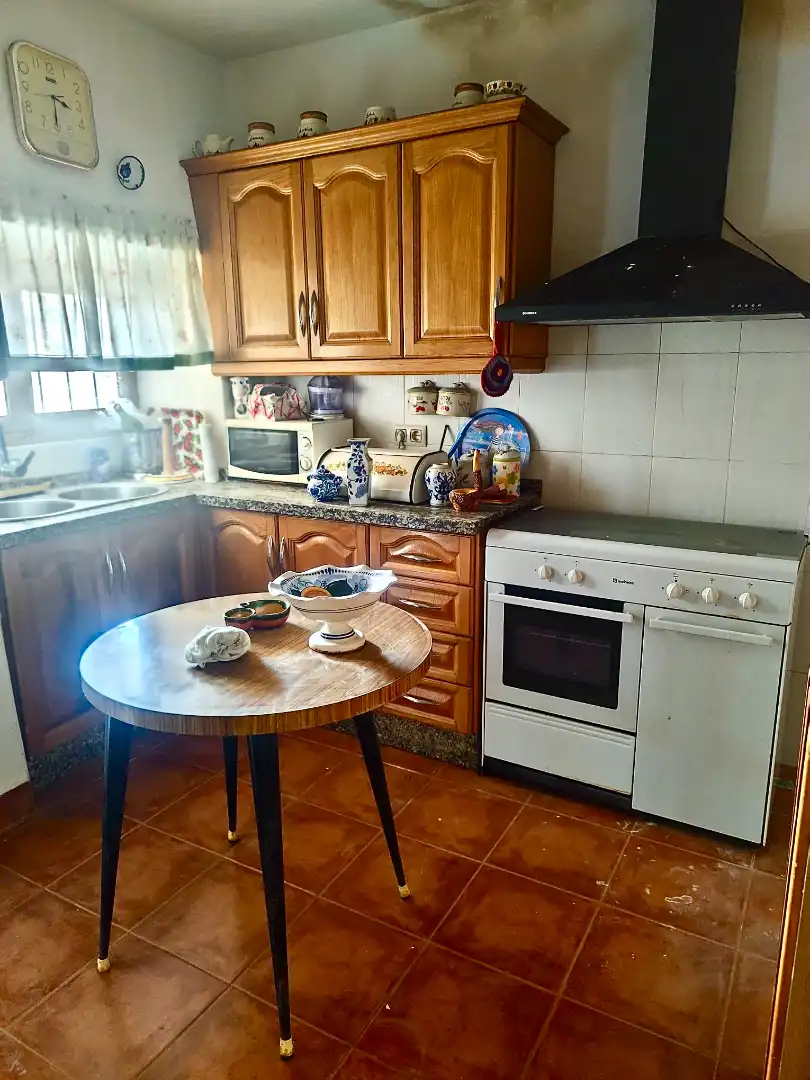 Cocina de Casa adosada en venta en Alcaudete con Terraza y Amueblado