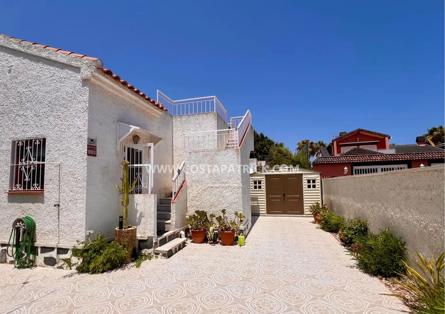 Vista exterior de Casa o chalet de alquiler en Los Alcázares con Aire acondicionado, Calefacción y Terraza